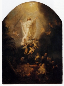 the-ascension-of-christ-1636 Rembrandt